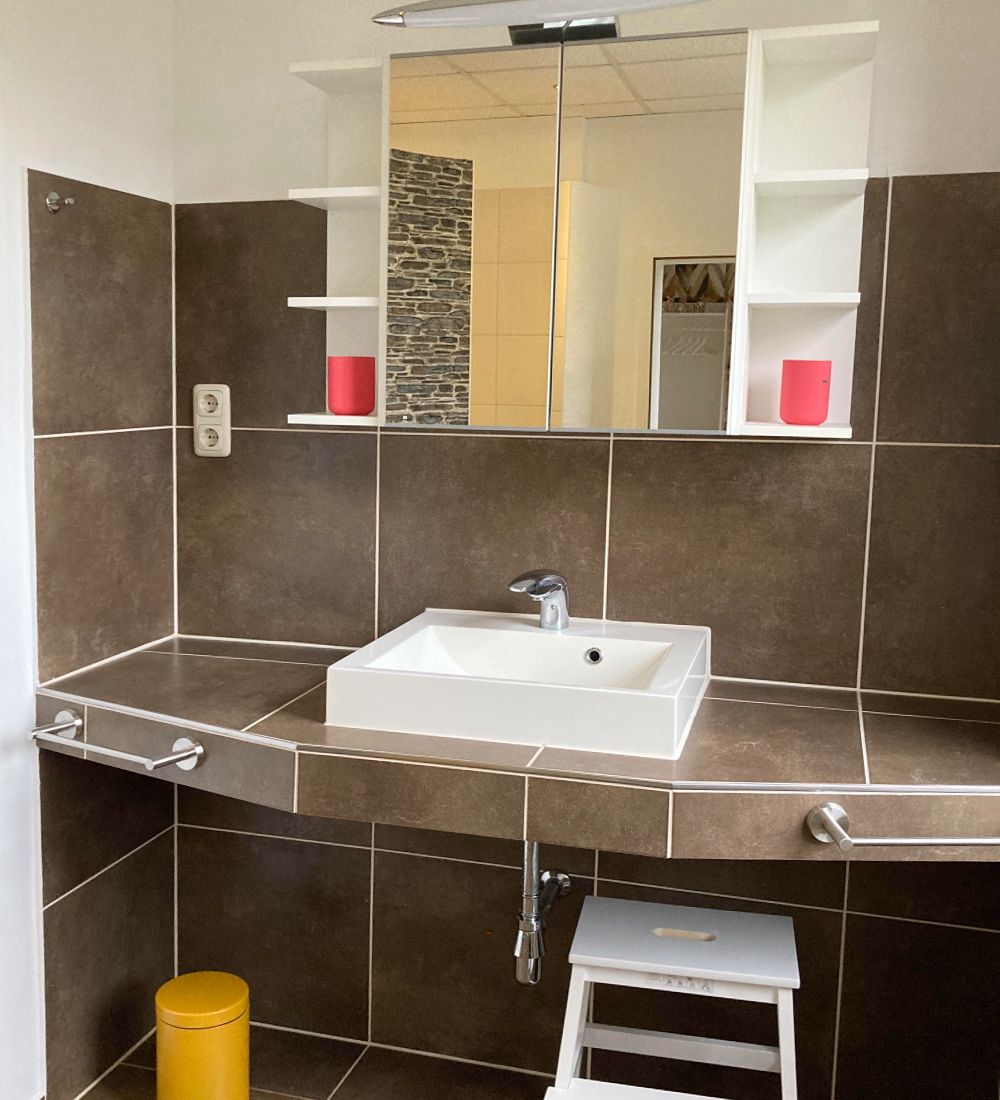 Badezimmer der Ferienwohnung