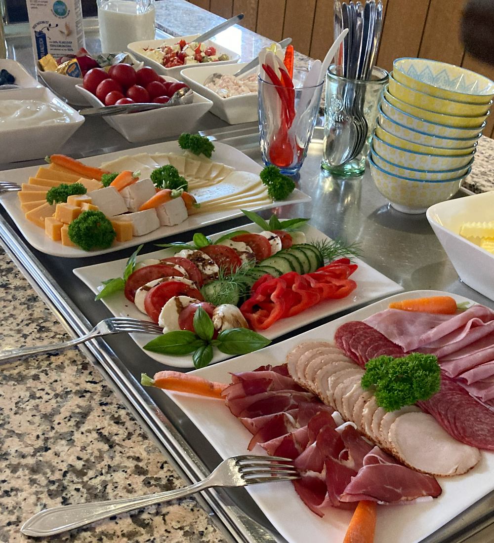 Frühstück für unsere Gäste